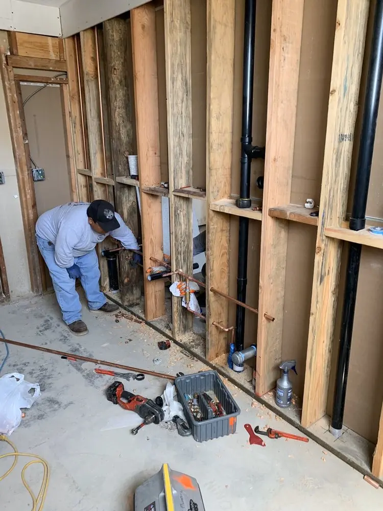 Commercial rough-in plumbing for Water Heater Replacement in Village Green